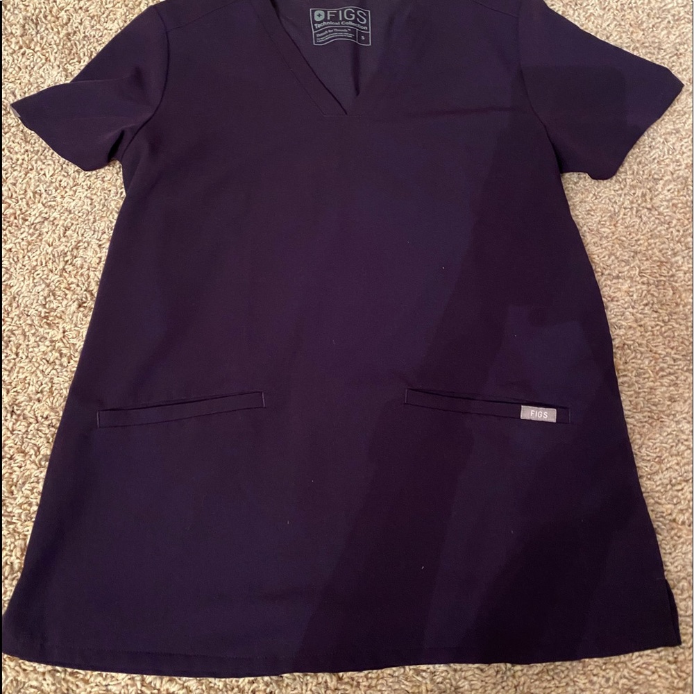 Figs purple scrubs